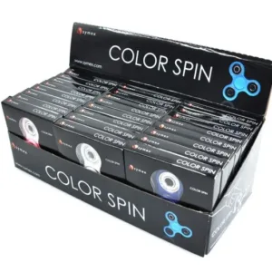 SPINNER - HAND FINGER - Display Color Spinner 24pces