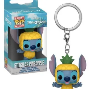 DISNEY - Lilo & Stitch - Pocket Pop Keychain - Stitch Ananas