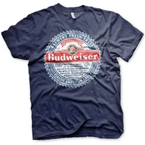 BEER - Budweiser American Lager - T-Shirt - (XXL)