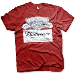 BEER - Budweiser Red Label - T-Shirt - (XXL)