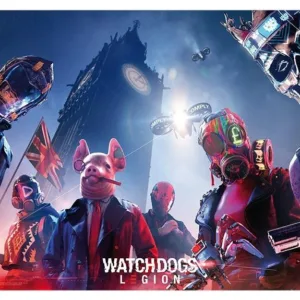 WATCH DOGS LEGION - Keyart Legion - Poster '91x61'
