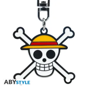 ONE PIECE - Porte-Cles Metal - SKULL LUFFY