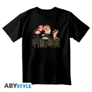 JUJUTSU KAISEN - T-Shirt Itadori & Sukuna Unisexe Noir (XL)