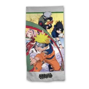 NARUTO - Naruto, Sasuke, Sakura & Kakashi -Serviette de Plage 90x170cm