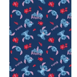 DISNEY - Couverture Flanelle 110x150cm - Stitch "Aloha"