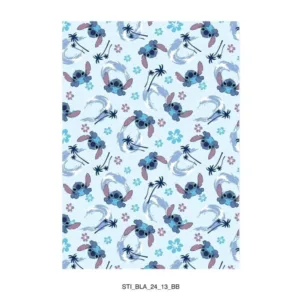 DISNEY - Couverture Flanelle 110x150cm - Stitch