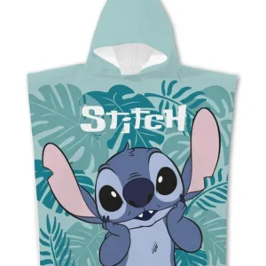 DISNEY - Stitch "Feuilles" - Poncho 55x110cm