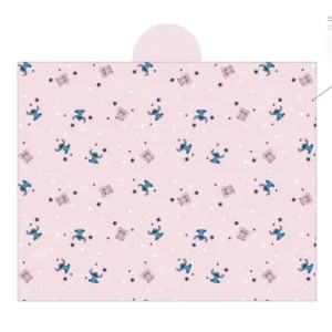 DISNEY - Stitch & Angel "Rose" - Couverture à capuche 120x150cm