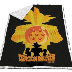 DRAGON BALL SUPER - Couverture Sherpa 130x170cm - Dragon Ball