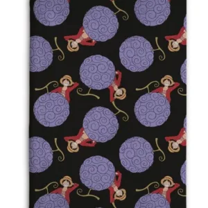 ONE PIECE - Couverture Flanelle 110x150cm - Luffy