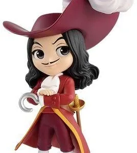 DISNEY - Q Posket Mini Girls Villains - Captain Hook - 7cm