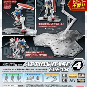 GUNDAM - Model Kit - ACTION BASE 4 CLEAR