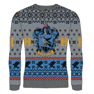 HARRY POTTER - Ravenclaw Crest - Pull de Noël (XXL)