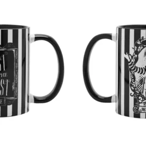 BEETLEJUICE - Black&White - Ghost - Mug Interieur Coloré - 312 ml