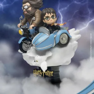 HARRY POTTER - Hagrid & Harry - Statuette D-Stage New Ver. 15cm