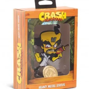 CRASH BANDICOOT - Heavy Metal Statue - Dr.Neo - 13cm