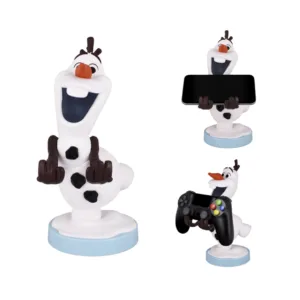 REINE DES NEIGES - Olaf - Support Manette & Portable - 20cm
