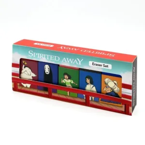 STUDIO GHIBLI - Le voyage de Chihiro - Set de gommes