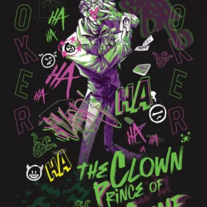 BATMAN - The Clown prince of crime - Golden Poster 30x40cm