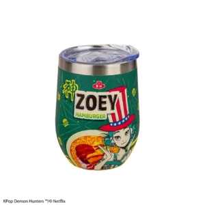 KPOP  DEMON HUNTER - Zoey Hamburger - Mug de voyage Isotherme 350ml