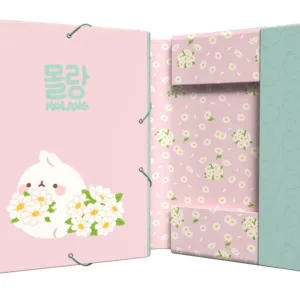 MOLANG - Blossom - Classeur à Rabats Premium avec Elastique