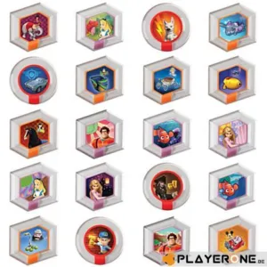 DISNEY INFINITY - 2-Power Disks Pack WAVE 1 (BOX 48 Pces)