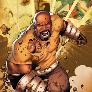 MARVEL ALL NEW - Magnetic Metal Poster 45x32 - Luke Cage (M)