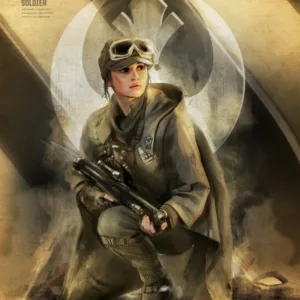 ROGUE ONE KEY FORCES - Magnetic Metal Poster 45x32 - Jyn