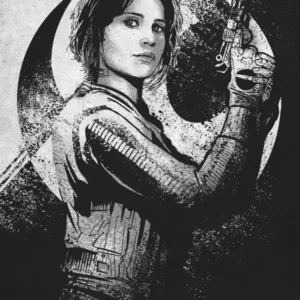 ROGUE ONE MORALITY - Magnetic Metal Poster 45x32 - Jyn