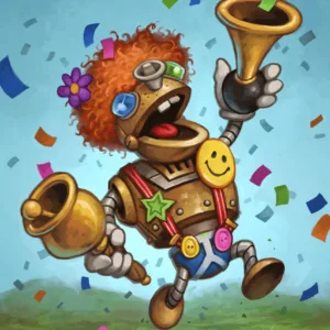 HEARTHSTONE - Magnetic Metal Poster 31x21 - Annoy-o-Tron