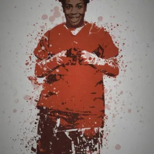 PC SPLATTER - Magnetic Metal Poster 45X32 - Crazy Eyes