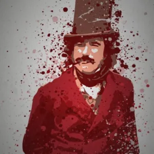 PC SPLATTER - Magnetic Metal Poster 45X32 - Bill The Butcher