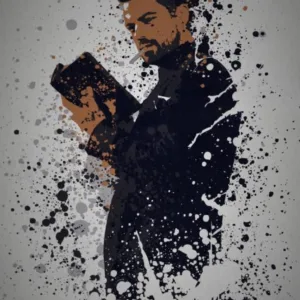 PC SPLATTER - Magnetic Metal Poster 45X32 - Preach