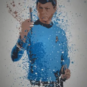 PC SPLATTER - Magnetic Metal Poster 45X32 - Leonard