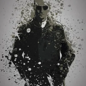 PC SPLATTER - Magnetic Metal Poster 45X32 - Travis