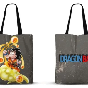 DRAGON BALL - Goku sur Nimbus - Tote Bag Premium '40x33x1cm'