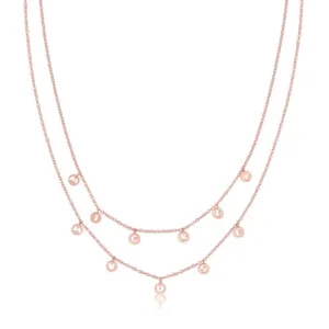 DISNEY MICKEY MOUSE - Word Necklace 'Rose Gold Plated'