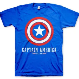 CAPTAIN AMERICA - Blue - T-Shirt (XXL)