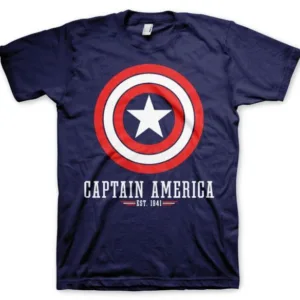 CAPTAIN AMERICA - Navy - T-Shirt (S)