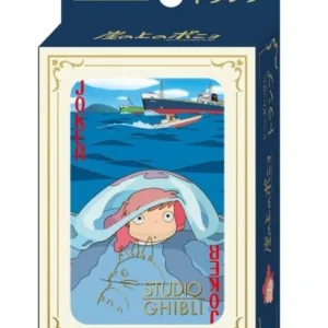 GHIBLI - Ponyo sur la Falaise - Jeu de cartes à jouer (54 cartes)