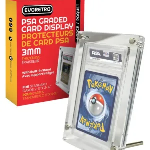 EVORETRO - Acrylic case PSA graded card stand acrylic protector 3.0MM
