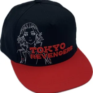 TOKYO REVENGERS - Manjiro Sano - Casquette Noir Enfant 56cm