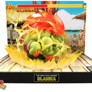 STREET FIGHTER - T.N.C-05 - BLANKA Figure + Diaporma LED