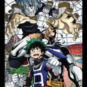 MY HERO ACADEMIA - An Enemy Threat - Impression encadrée 30x40cm