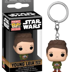 STAR WARS OBI-WAN KENOBI - Pocket Pop Keychains - Leia Organa "Jeune"