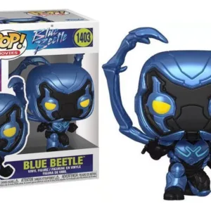 BLUE BEETLE - POP Movies N° 1403 - Blue Beetle avec Chase