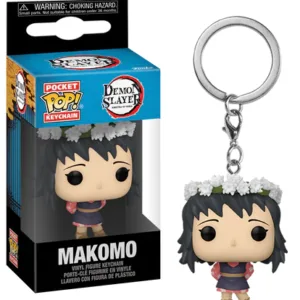DEMON SLAYER - Pocket Pop Keychains - Makomo (Flower Headdress)