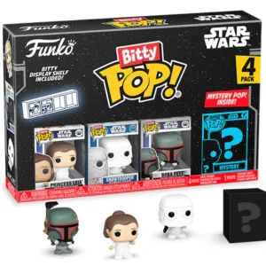 STAR WARS - Bitty Pop 4 Pack 2.5cm - Princesse Leia