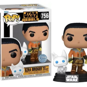 STAR WARS REBELS - POP & Buddy N° 756 - Ezra avec Loth-cat