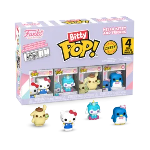SANRIO - Bitty Pop 4 Pack 2.5cm - Hello Kitty